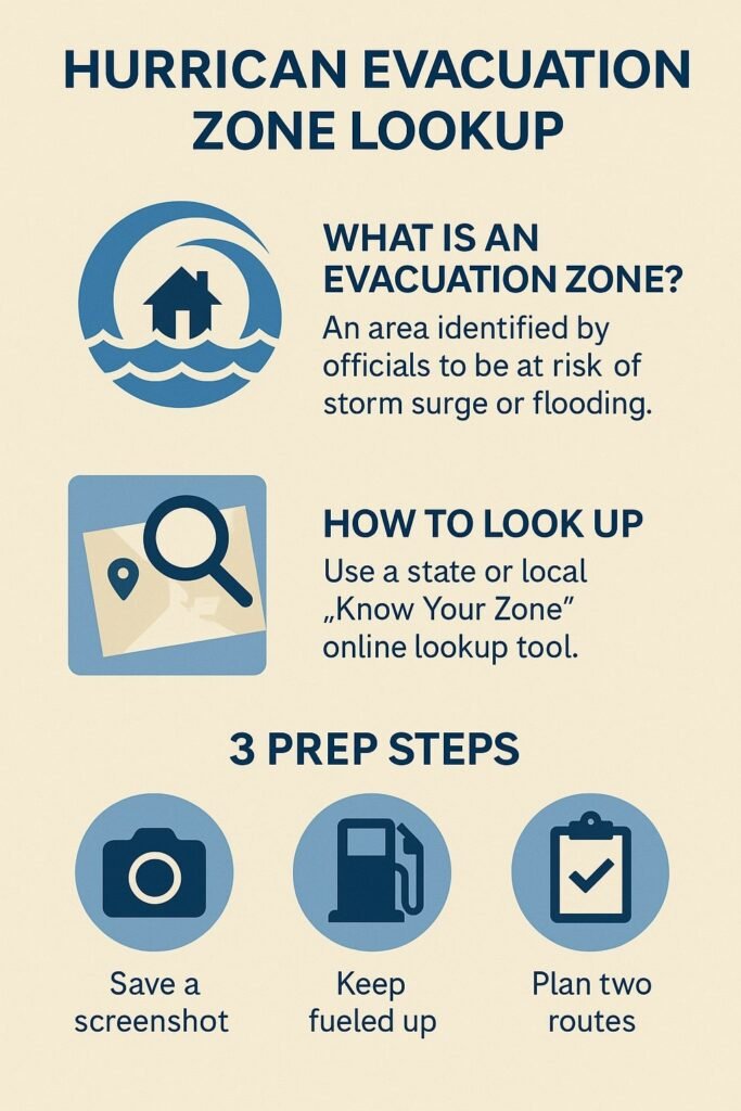Hurricane Evacuation Zone Guide