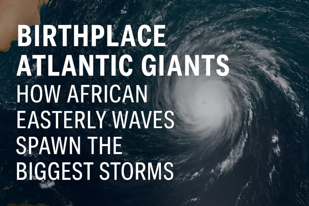 Birthplace of Atlantic Giants How African Easterly Waves Spawn the Biggest Storms