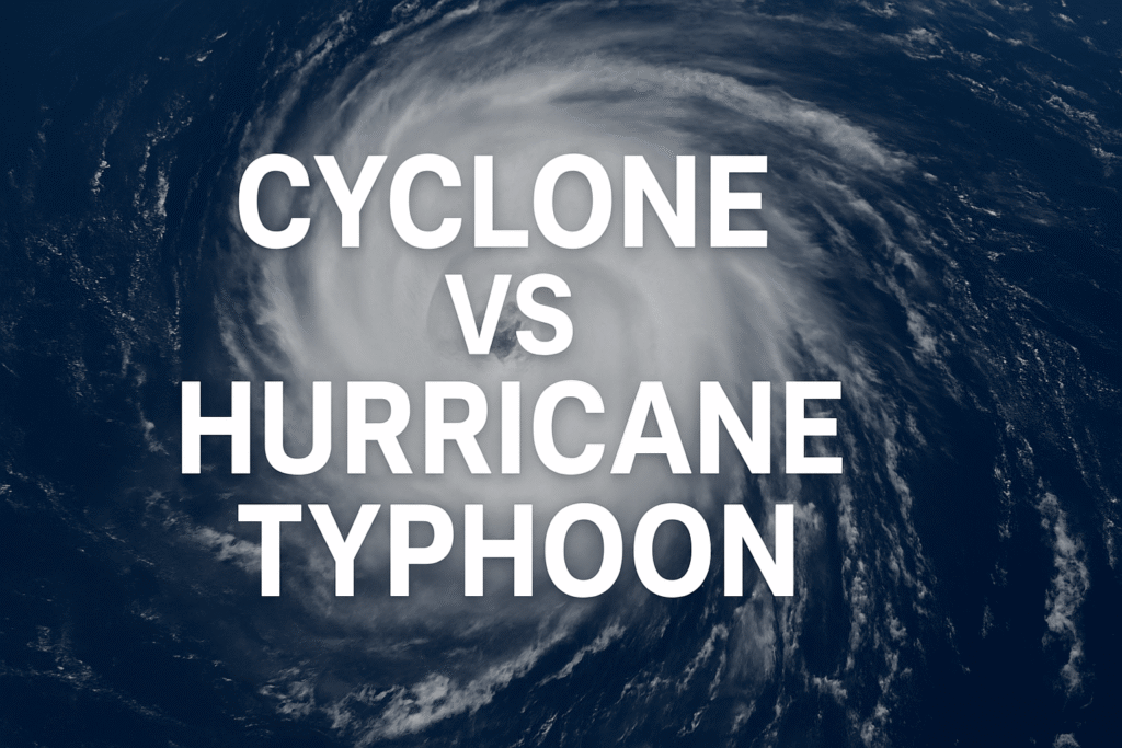 Cyclones, Hurricanes, and Typhoons What's the Difference