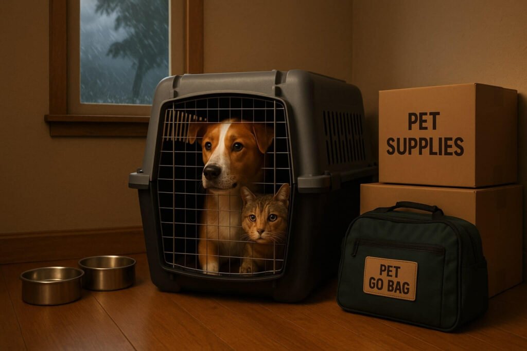 Stormy Day Comfort for Pets