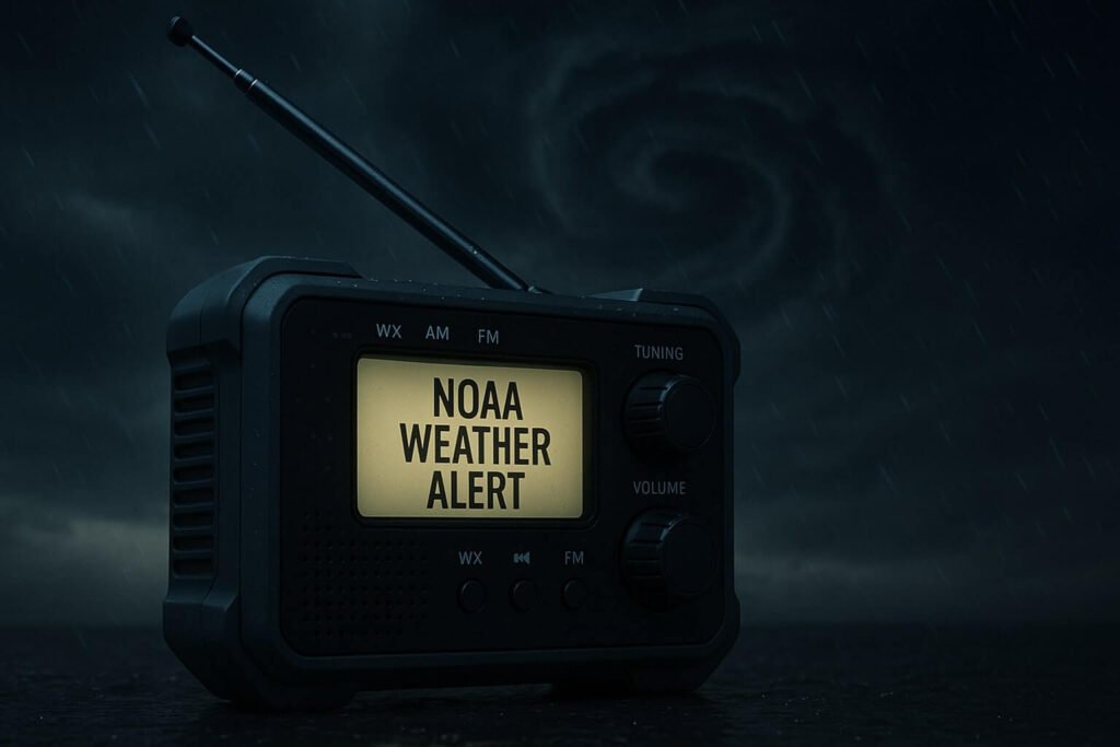 Hurricane Battery Powered Radio