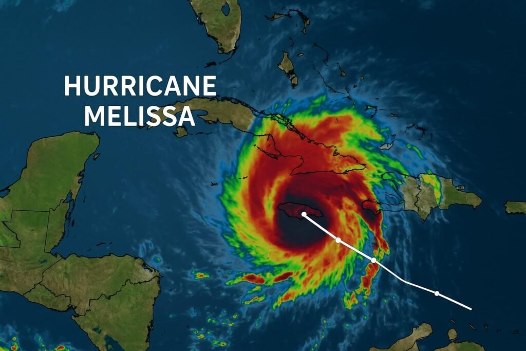 Hurricane Melissa Path and Intensity