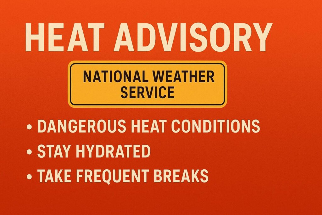 heat advisory los angeles