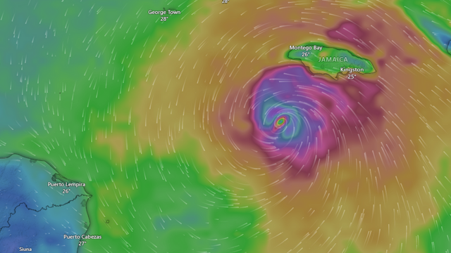hurricane melissa going to hit jamaica